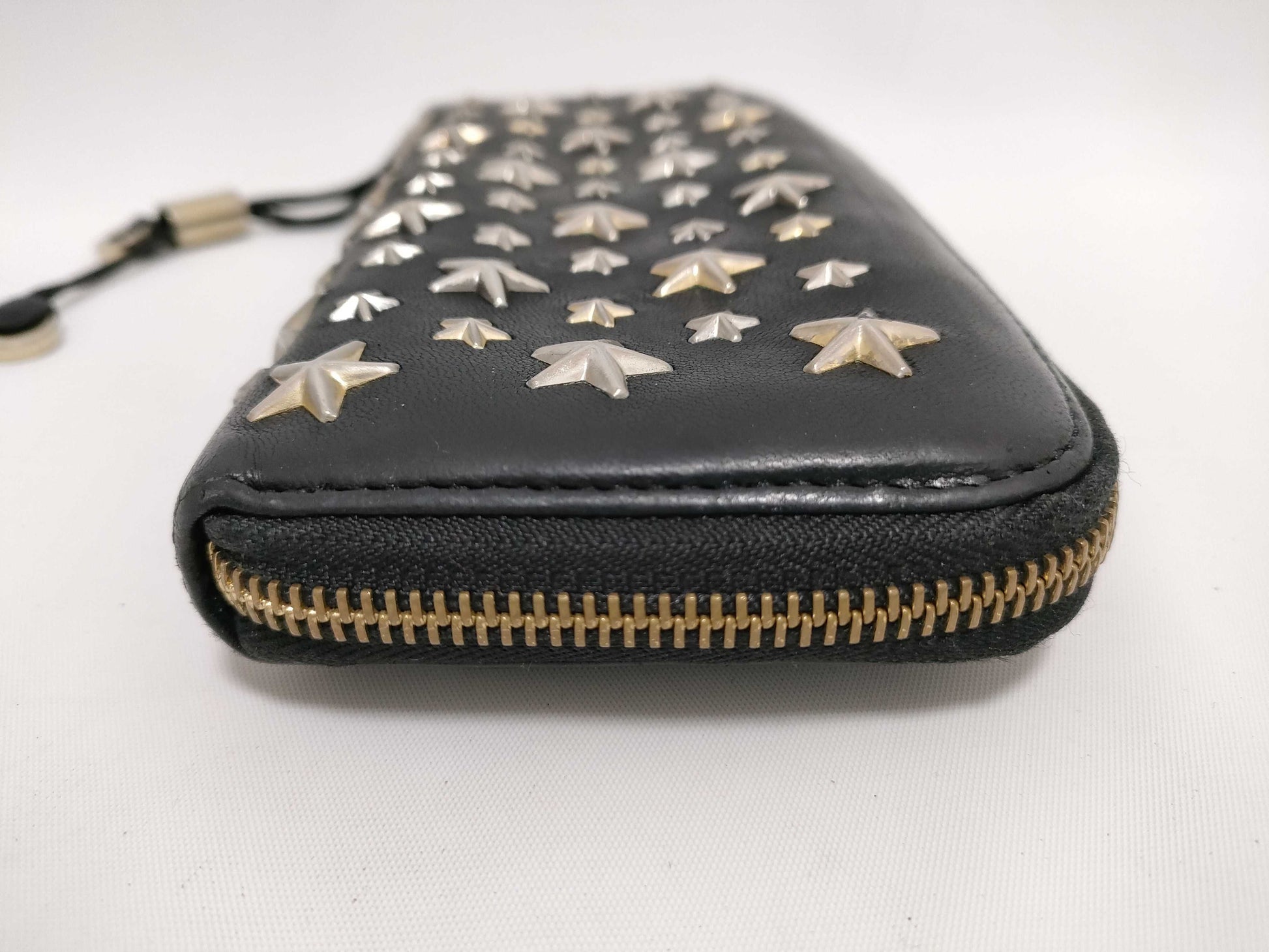 JIMMY CHOO Jimmy CHOO Studs Long Wallet Wallet