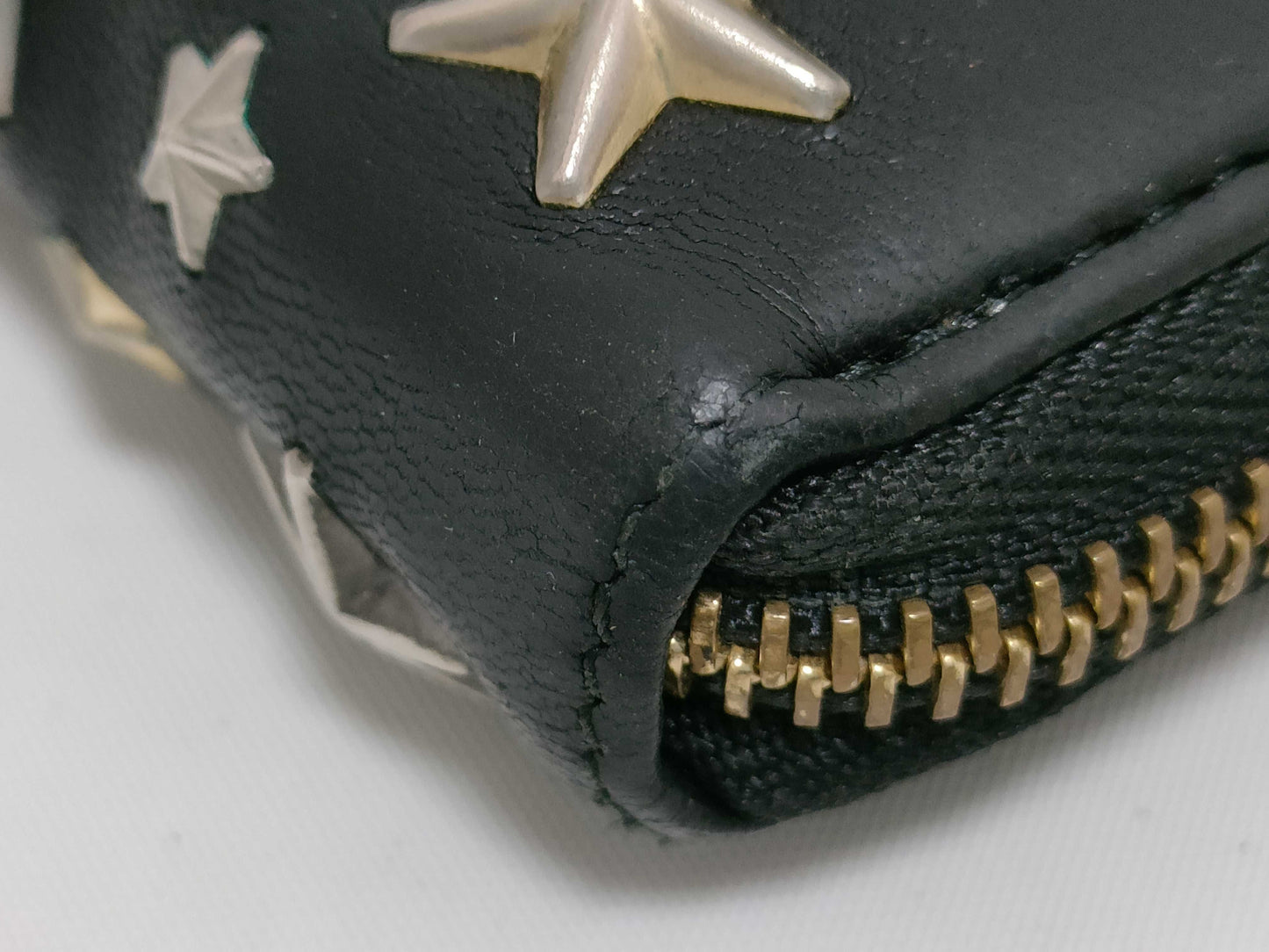 JIMMY CHOO Jimmy CHOO Studs Long Wallet Wallet