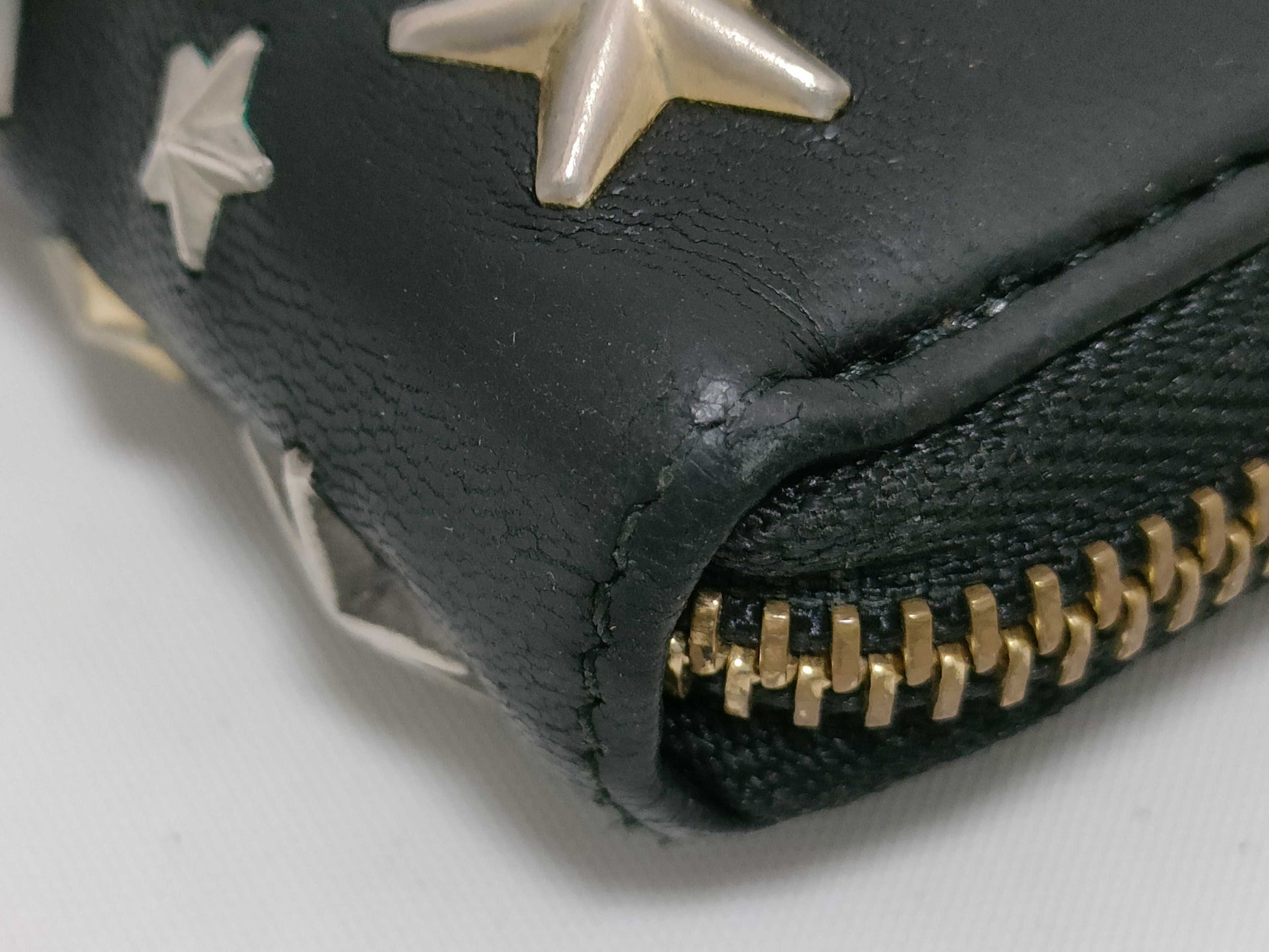 JIMMY CHOO Jimmy CHOO Studs Long Wallet Wallet