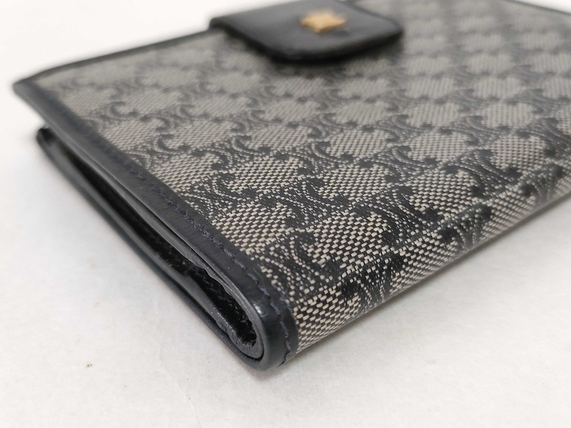 CELINE Macadam Triomphe Mouth Folding Wallet Wallet