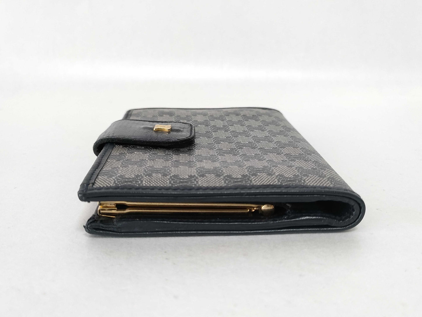 CELINE Macadam Triomphe Mouth Folding Wallet Wallet