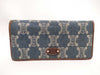 CELINE Celine Denim Triomphe Long Wallet Wallet