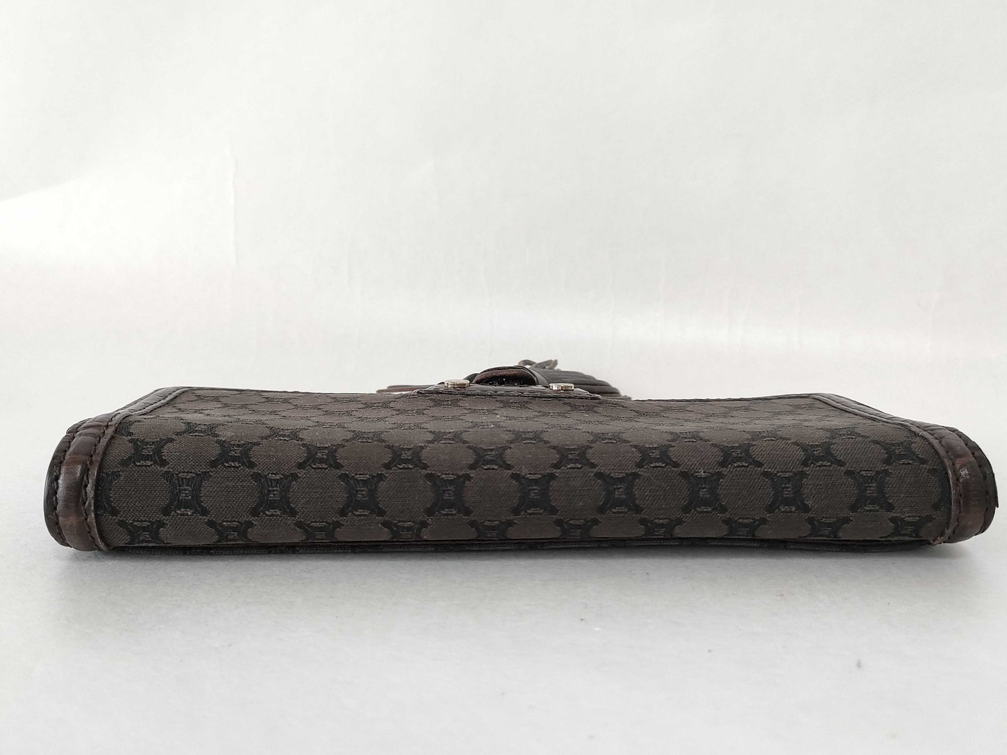 CELINE Macadam Fringed Long Wallet Wallet