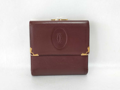 Cartier Cartier Mouth Folding Wallet Mastline Wallet