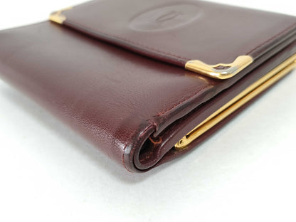 Cartier Cartier Mouth Folding Wallet Mastline Wallet