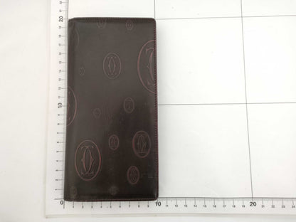 Cartier Cartier Leather Long Wallet Wallet