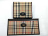 BURBERRY Check Wallet 2 Piece Wallet