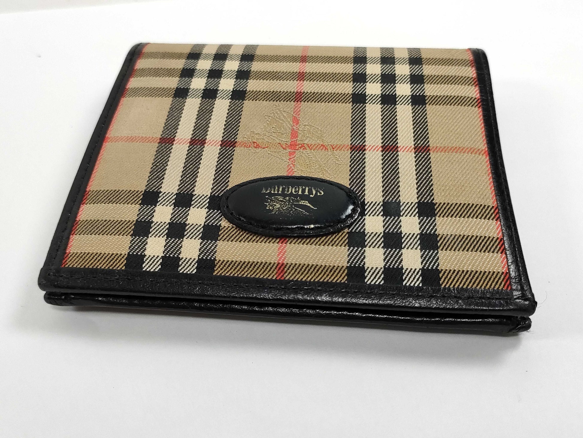 BURBERRY Check Wallet 2 Piece Wallet