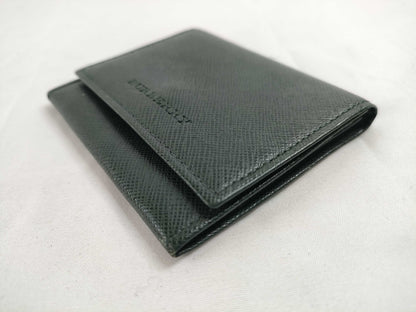 BURBERRY Leather Saffiano Leather Coin Case Coin Case