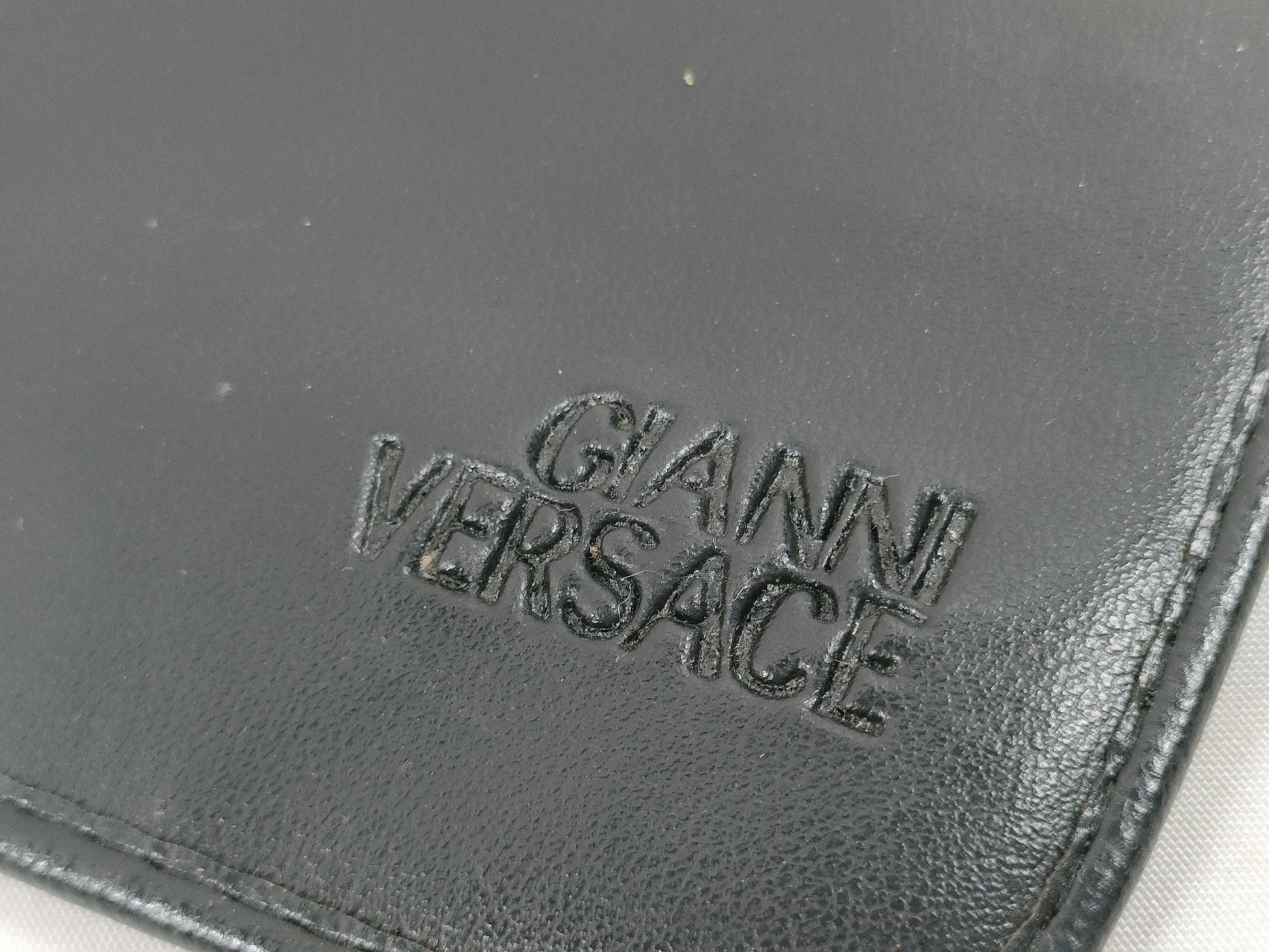 VERSACE Glasses Case Leather Other Accessories