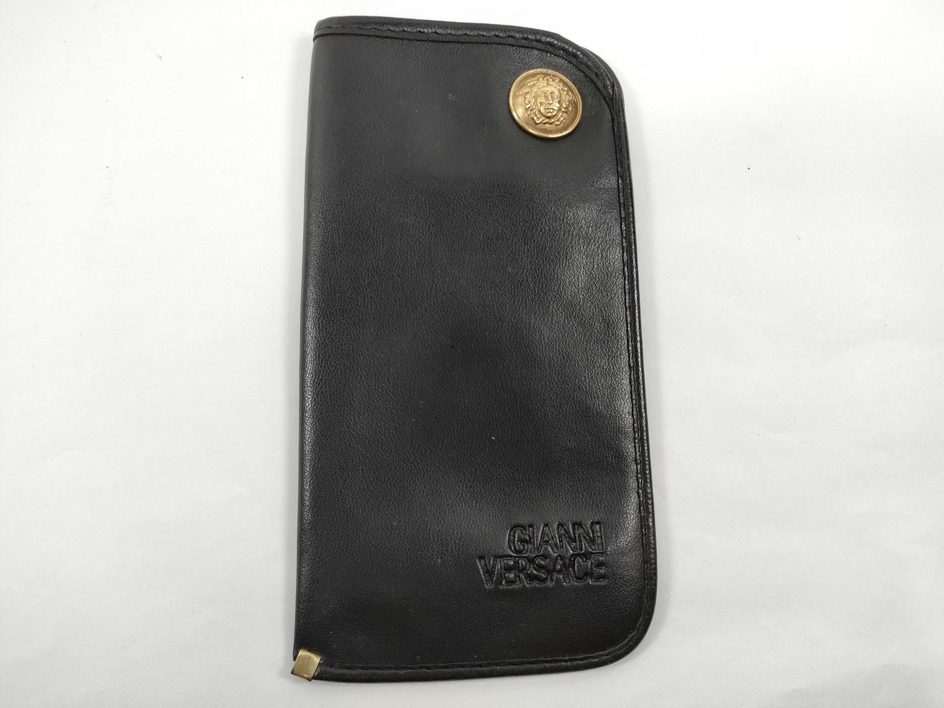 VERSACE Glasses Case Leather Other Accessories