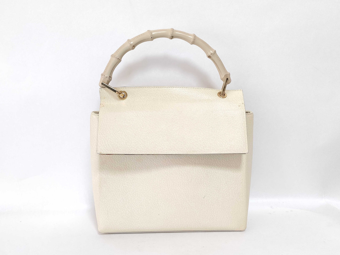 GUCCI Bamboo Gucci Bamboo Leather Handbag Handbag