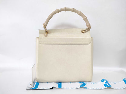 GUCCI Bamboo Gucci Bamboo Leather Handbag Handbag