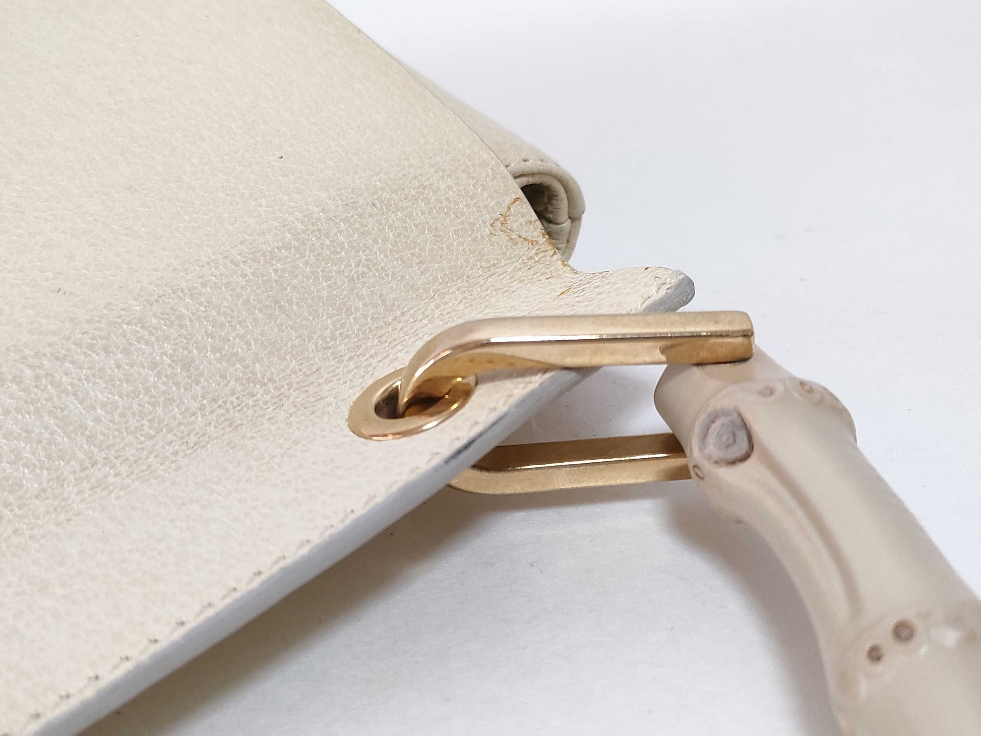 GUCCI Bamboo Gucci Bamboo Leather Handbag Handbag