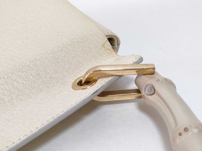 GUCCI Bamboo Gucci Bamboo Leather Handbag Handbag