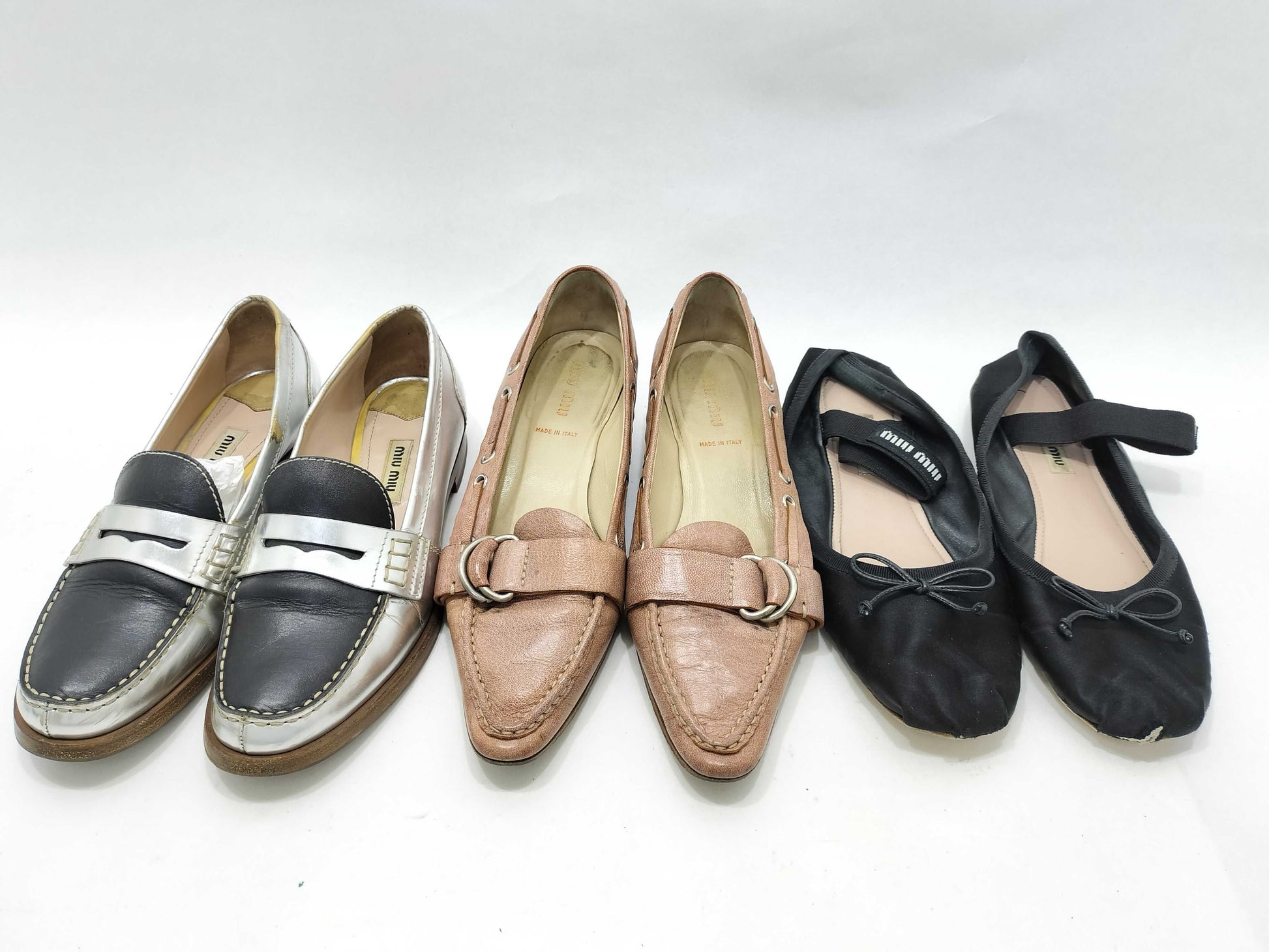 miu miu miu shoes 3 pairs set other shoes
