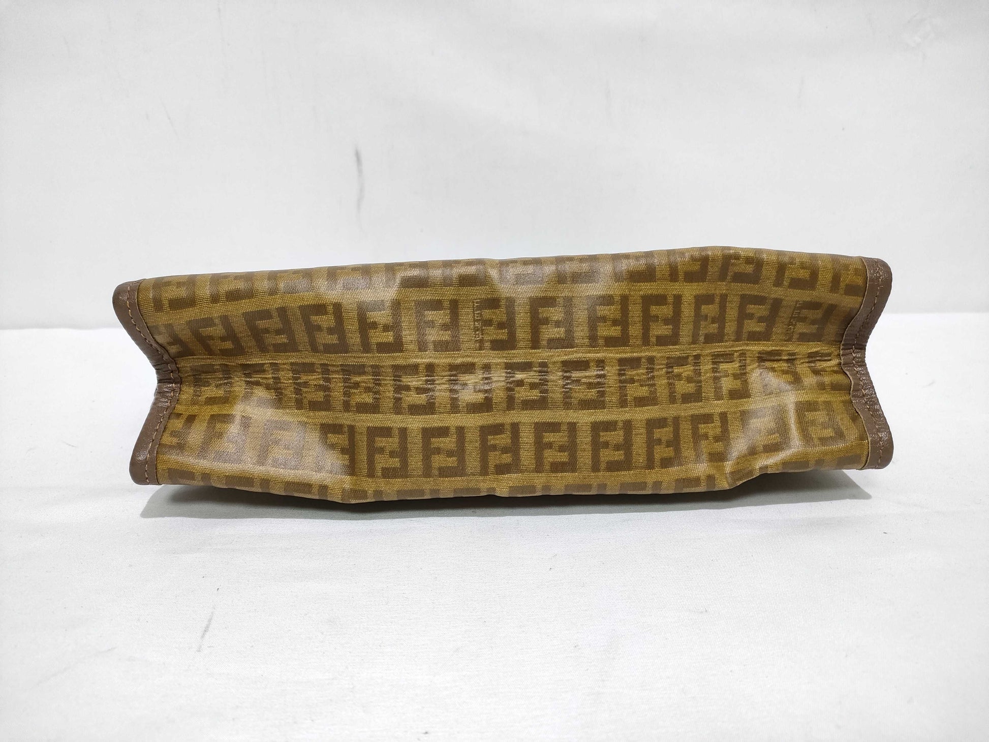 FENDI Zucca Pattern Fendi Zucca PVC Clutch Bag Clutch Bag