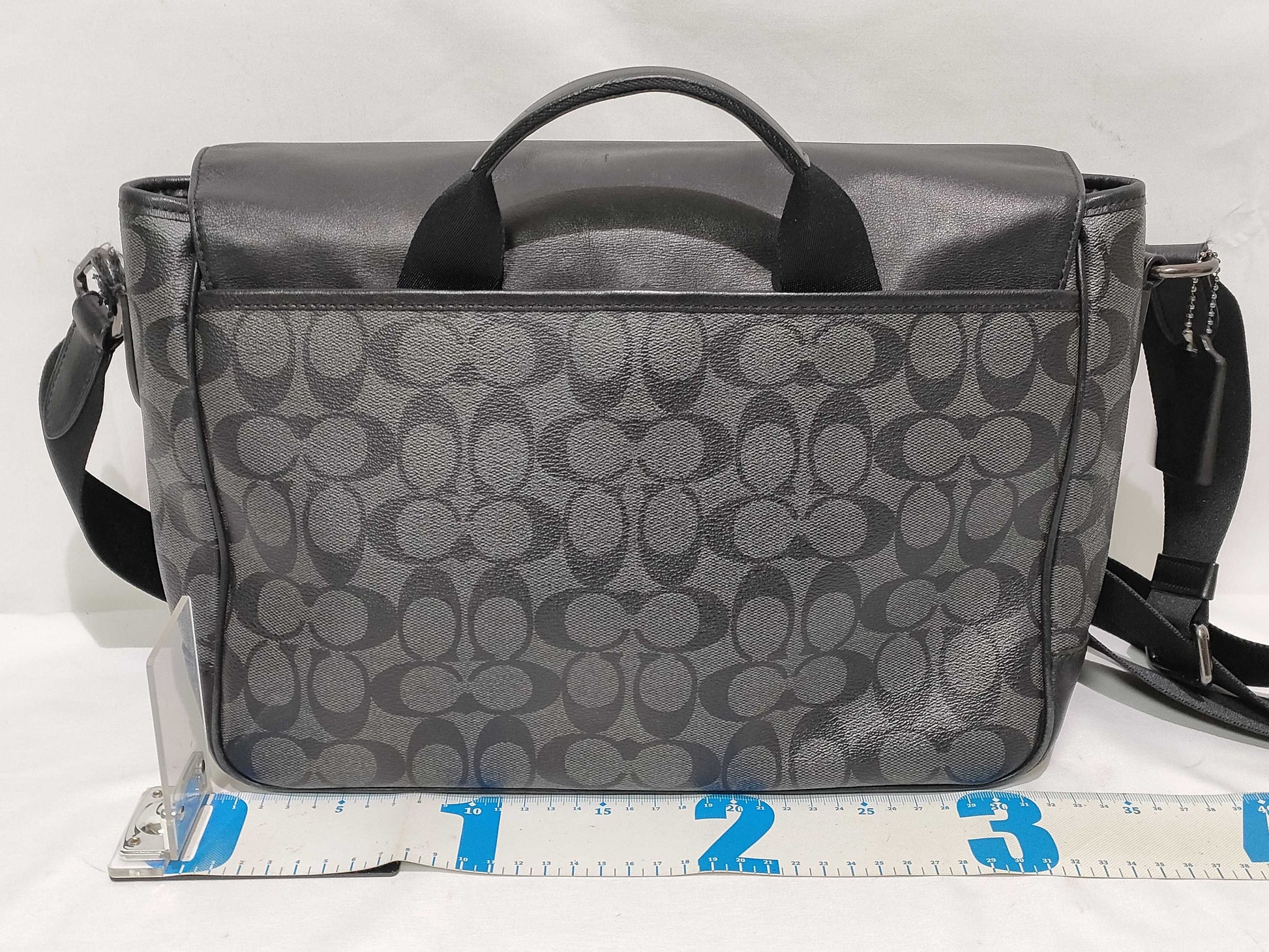 COACH Signature PVC Leather Shoulder Bag Messenger Shoulder Bag