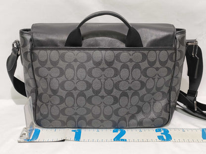 COACH Signature PVC Leather Shoulder Bag Messenger Shoulder Bag