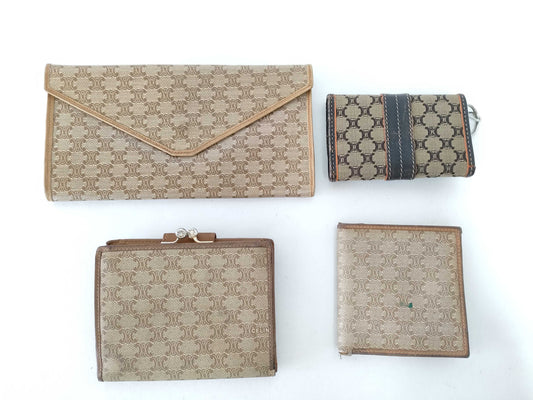 CELINE Macadam Wallet 4-Piece Wallet