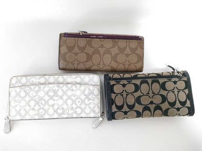 COACH Signature Coach Wallet 3-Piece Set Wallet