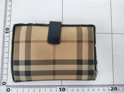 BURBERRY Check Wallet 2 Piece Wallet