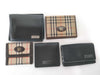 BURBERRY Check Wallet 5 Piece Wallet