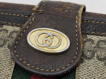 GUCCI GG Canvas Gucci GG Sherry Line Wallet 5 Piece Set Wallet