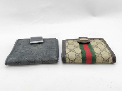 GUCCI GG Canvas Gucci GG Sherry Line Wallet 5 Piece Set Wallet