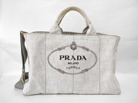 PRADA Kanapa Tote Bag 2way Shoulder Tote Bag