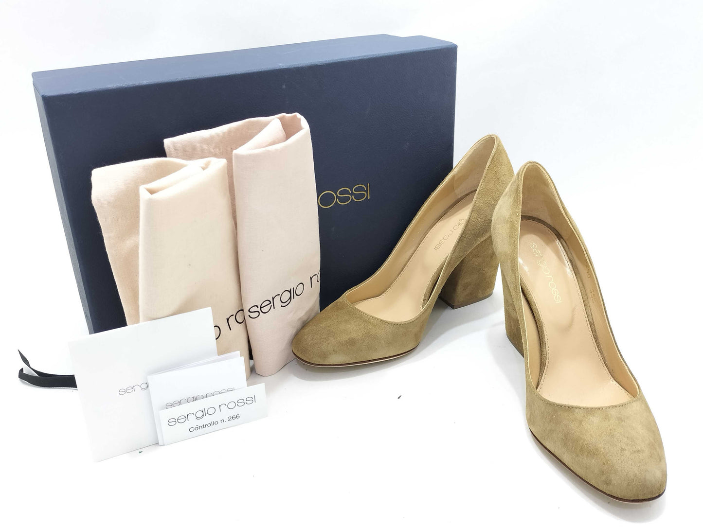Sergio Rossi Pumps Suede Beautiful Pumps