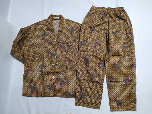 CELINE Triomphe logo button gold pattern set shirt pants other apparel