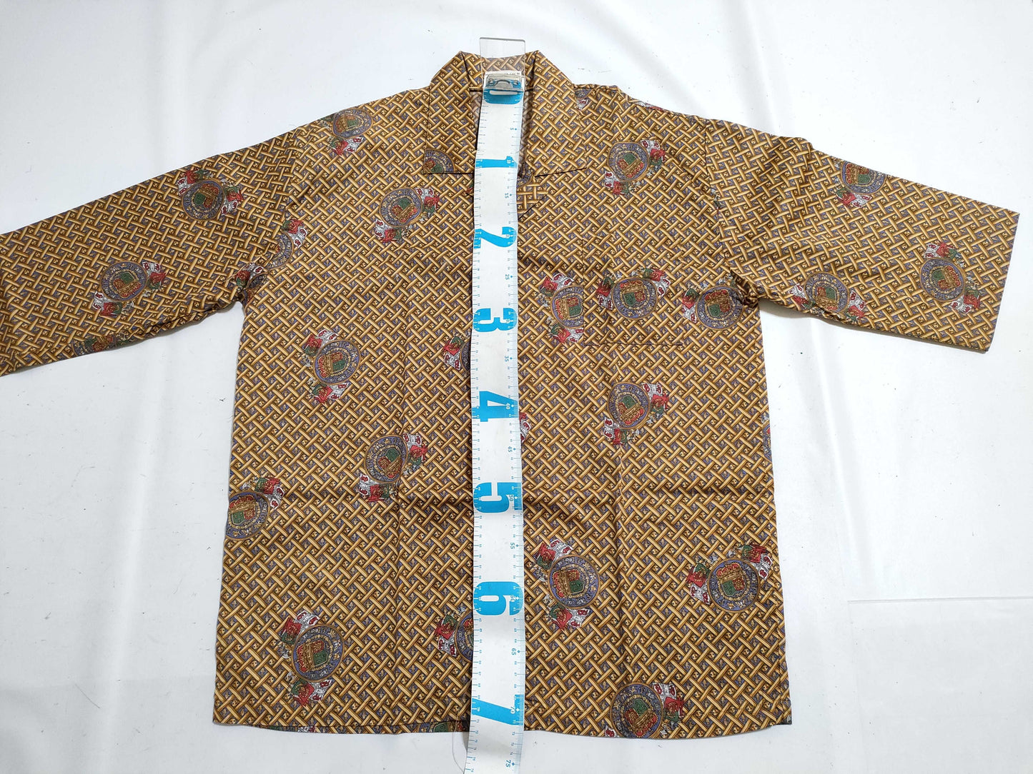 CELINE Triomphe logo button gold pattern set shirt pants other apparel