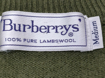 BURBERRY Knitted Wool Logo Top