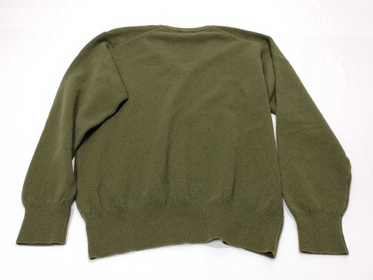 BURBERRY Knitted Wool Logo Top