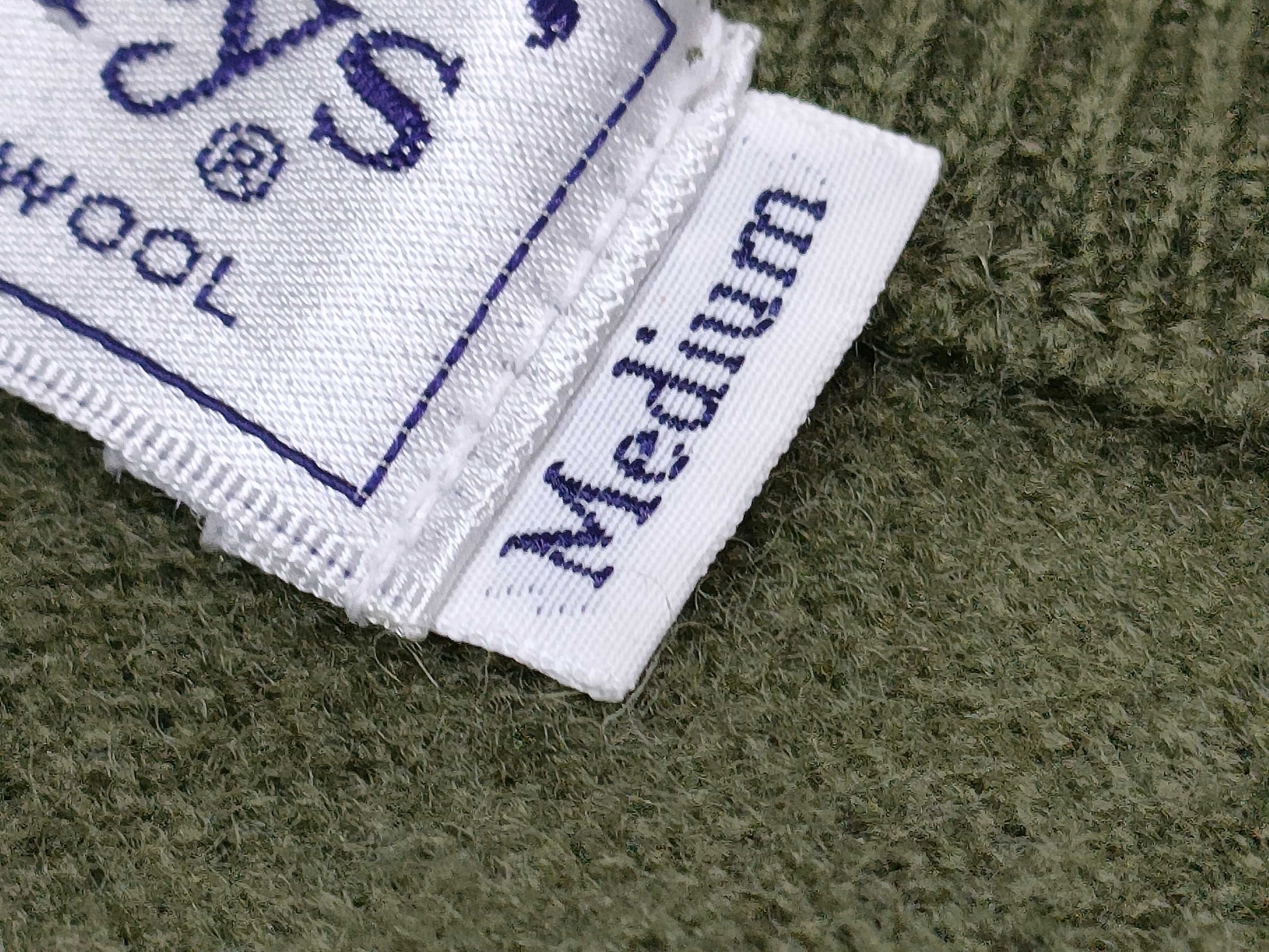 BURBERRY Knitted Wool Logo Top