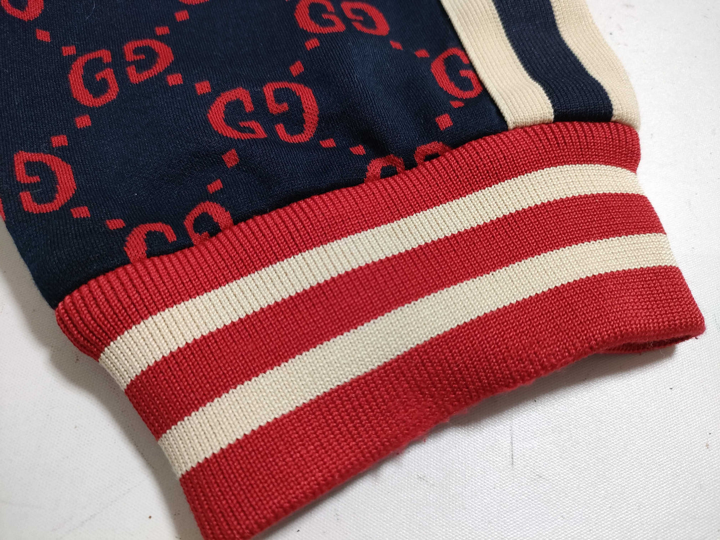 GUCCI GG print jersey pants