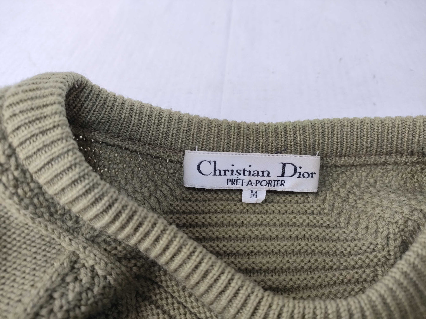 Dior Christian Dior Knitted Tops