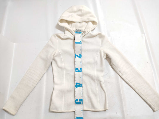 PRADA PRADA SPORTS Fleece Hoodie Zip-Up Top