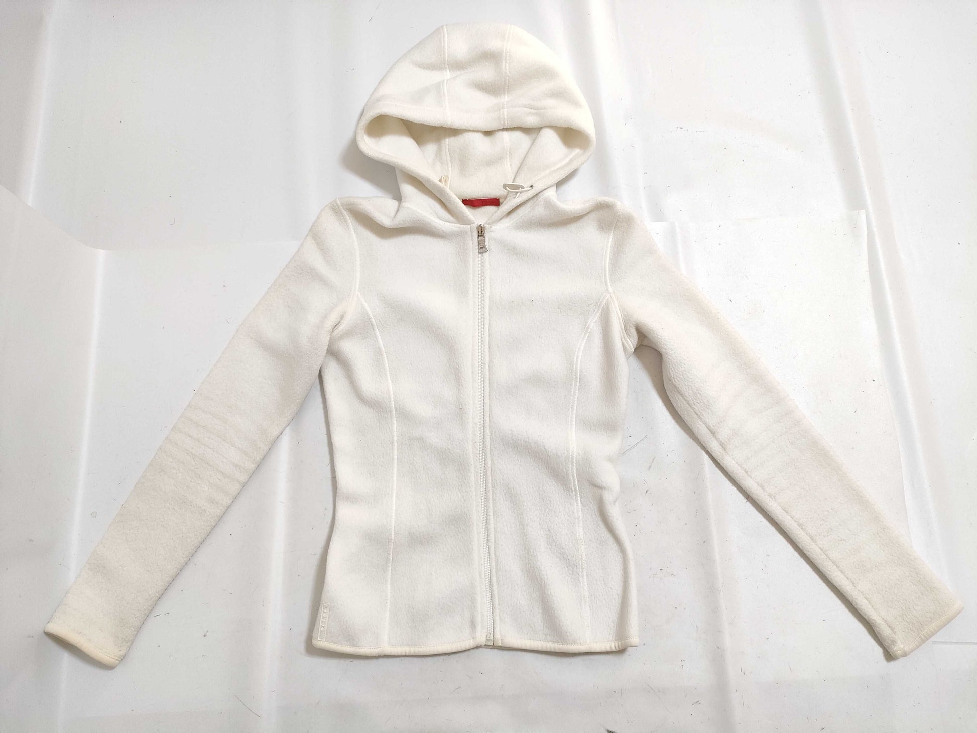 PRADA PRADA SPORTS Fleece Hoodie Zip-Up Top