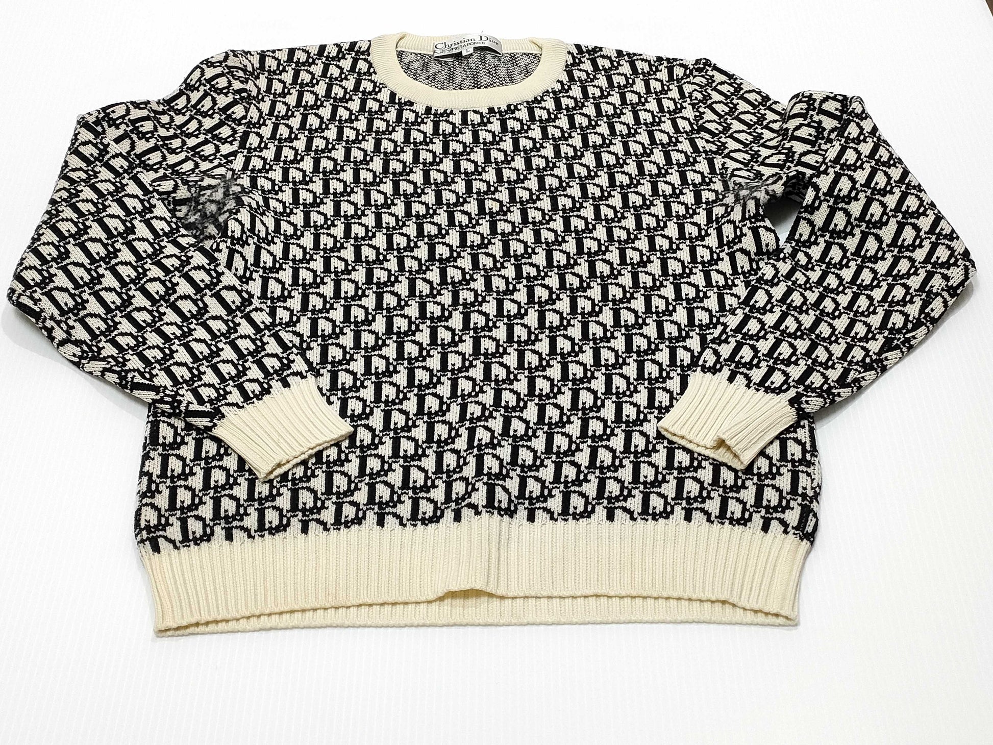Dior Christian Dior Trotter Knit Top