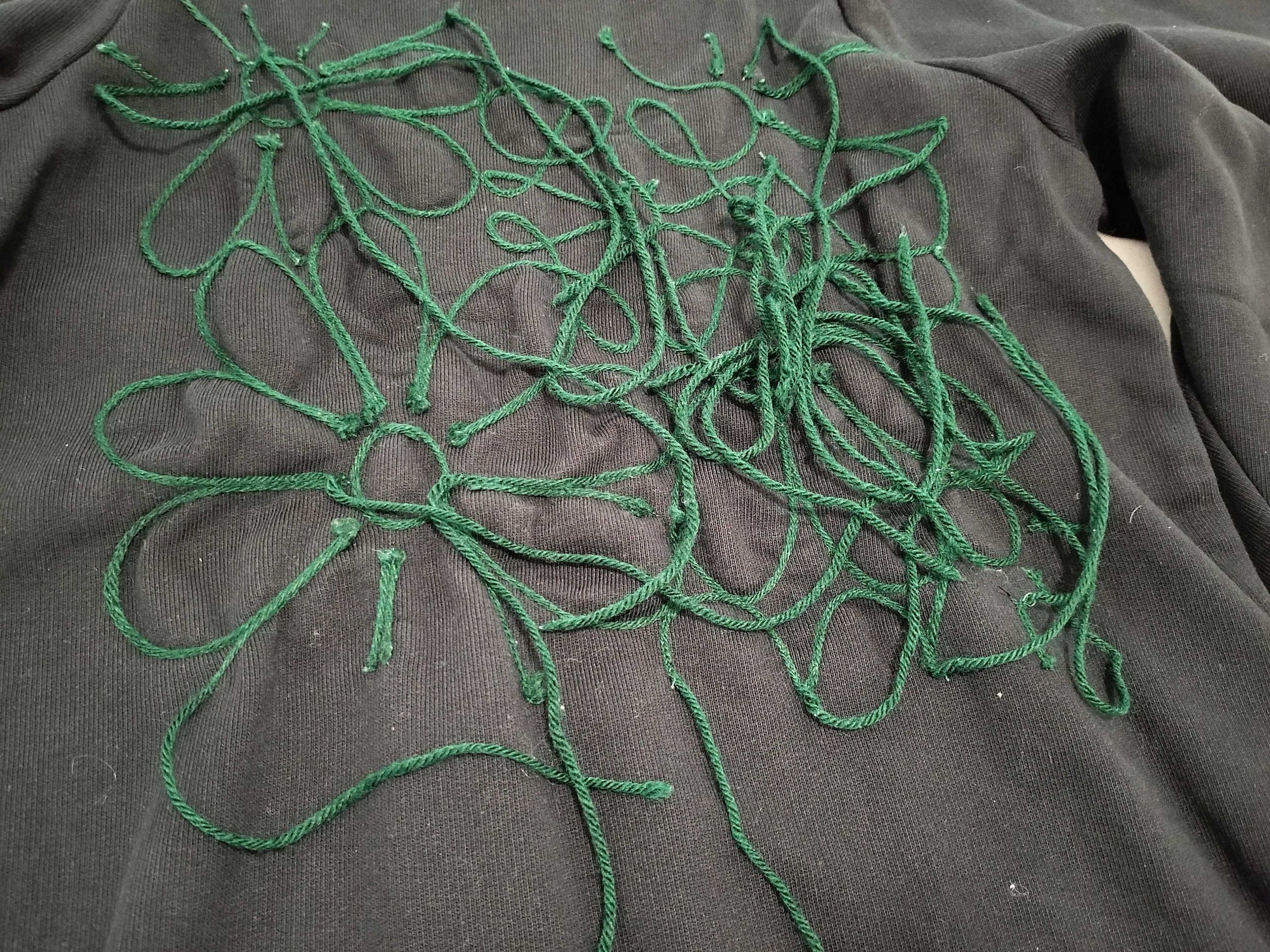 LOEWE Anagram Fringe Rope Design Current Tag LOEWE Sweatshirt Tops