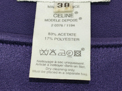 CELINE CELINE Silk Top Satin Top