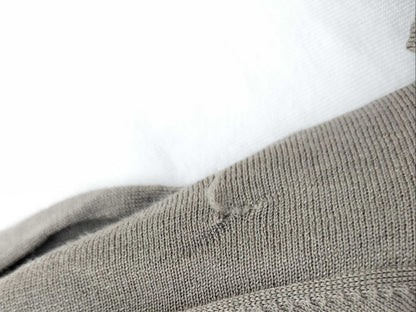 Dior Christian Dior Logo Embroidered Knit Top