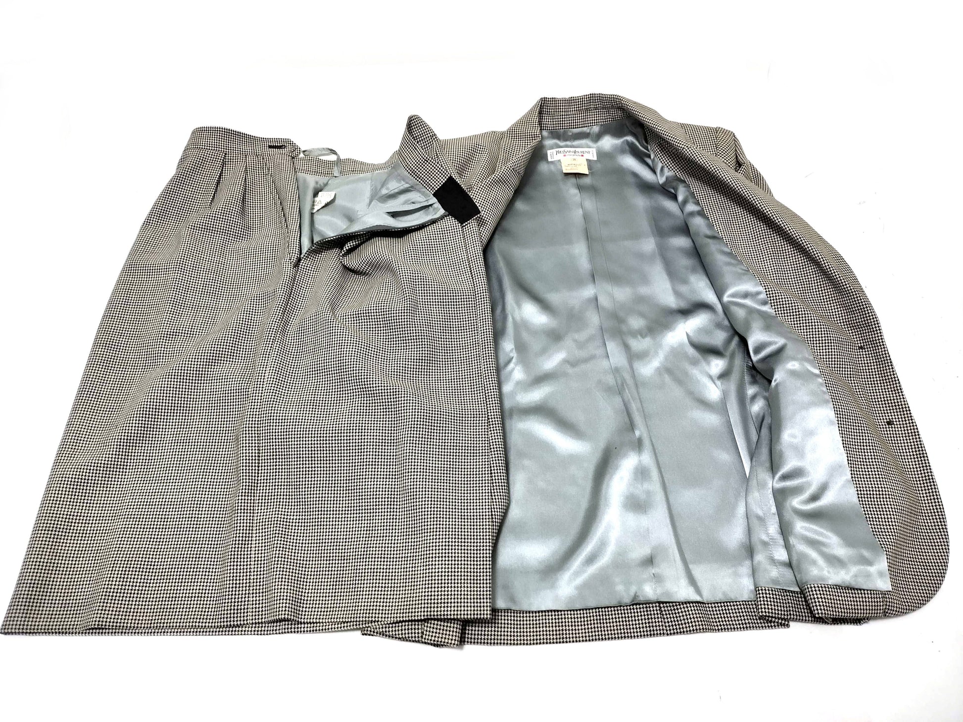 Yves Saint Laurent Saint Laurent Rive Gauche Staggered Set Up Jacket Other Apparel