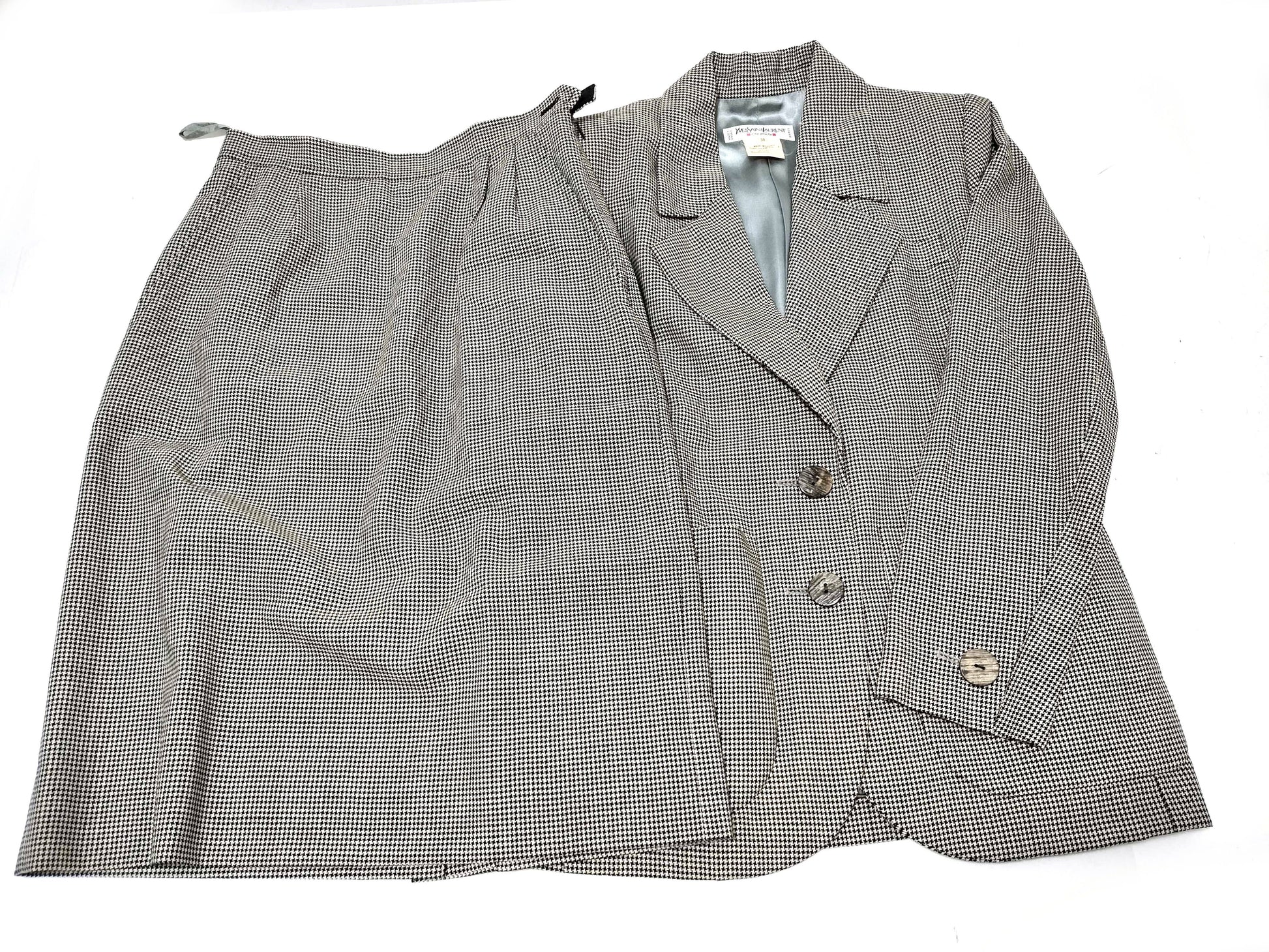 Yves Saint Laurent Saint Laurent Rive Gauche Staggered Set Up Jacket Other Apparel