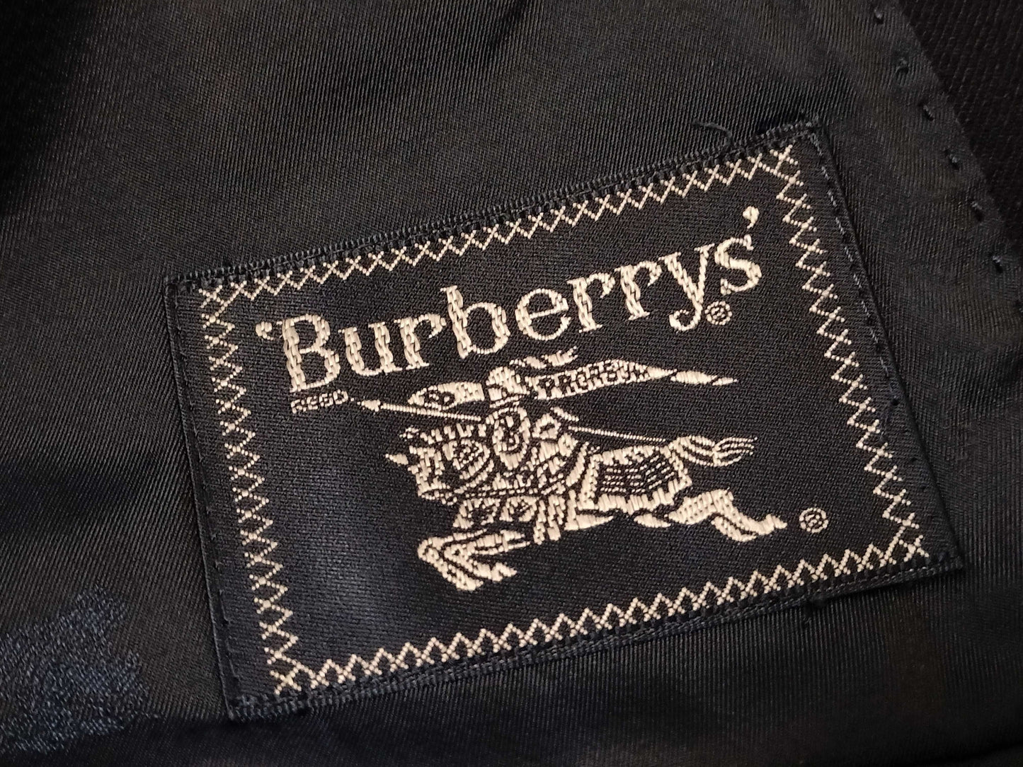 Burberrys Navy Blue Set Gold Button Jacket Pants Other Apparel