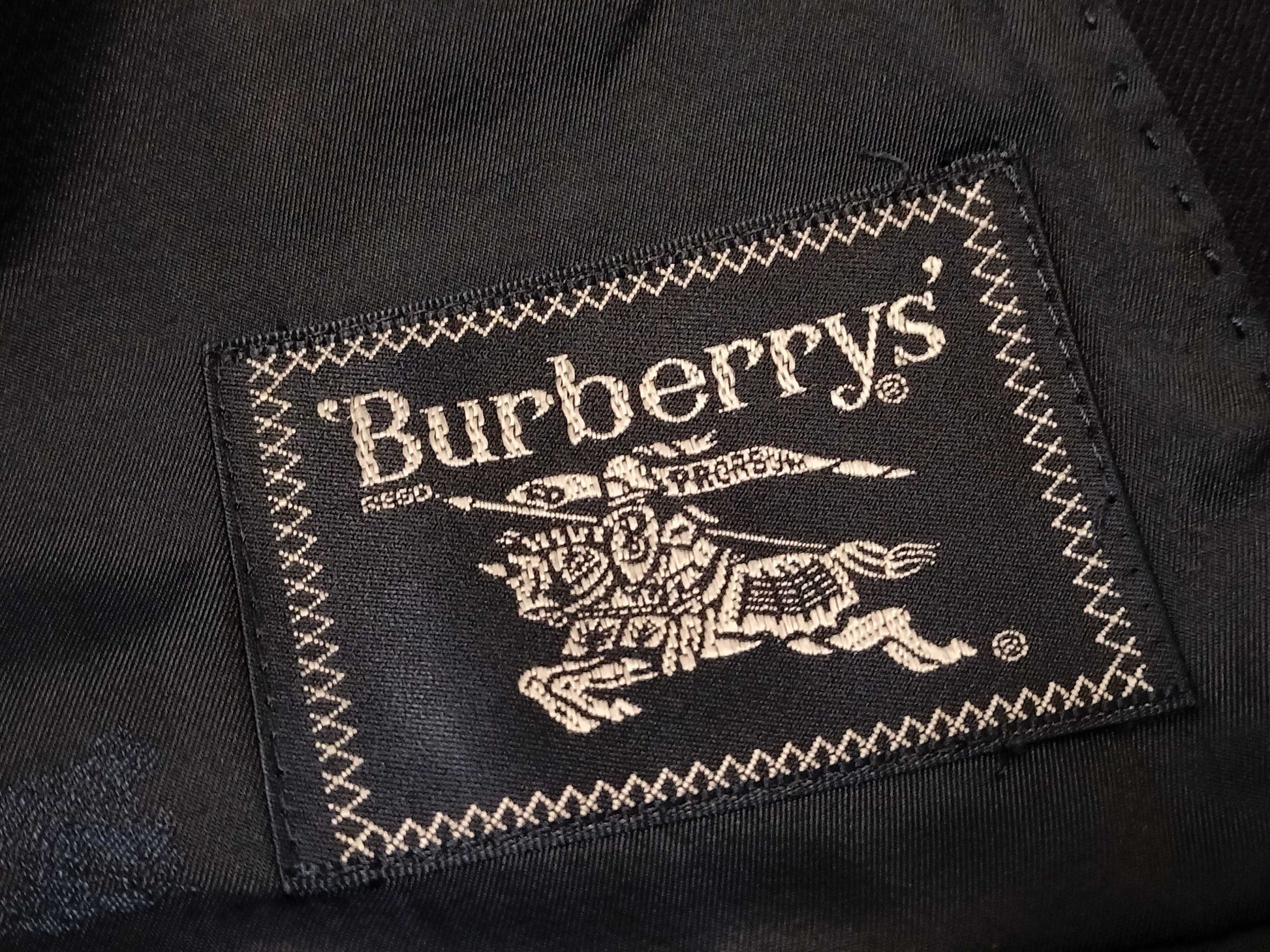 Burberrys Navy Blue Set Gold Button Jacket Pants Other Apparel
