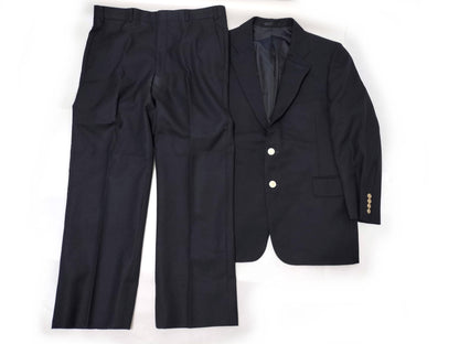 Burberrys Navy Blue Set Gold Button Jacket Pants Other Apparel