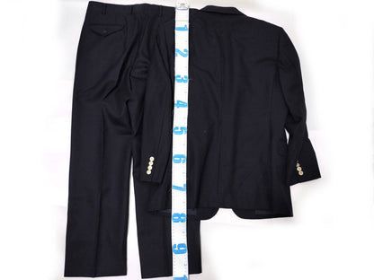 Burberrys Navy Blue Set Gold Button Jacket Pants Other Apparel
